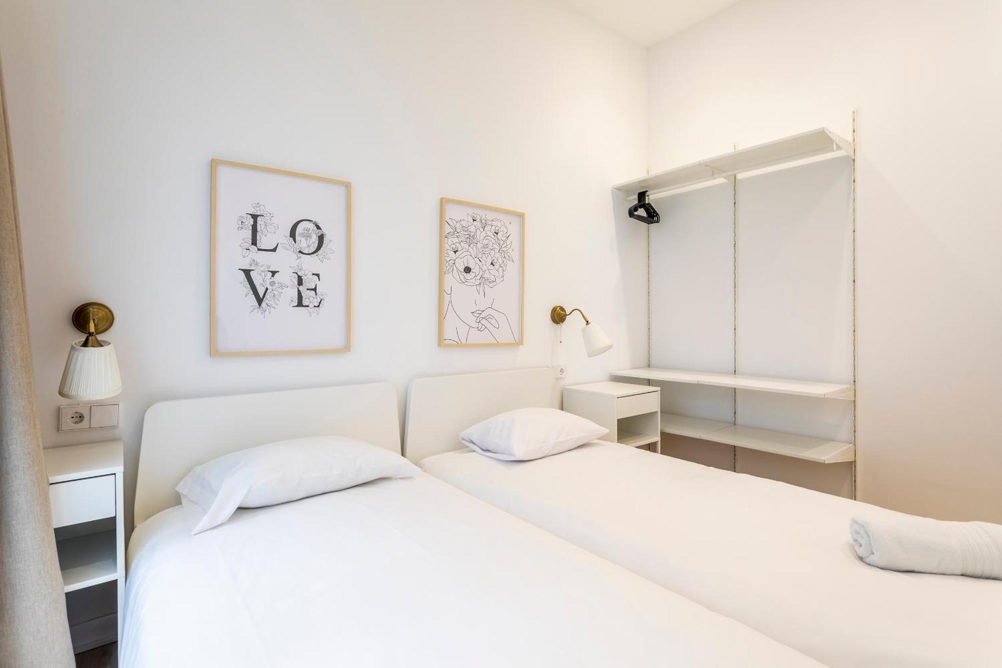 North Station Centro Ciudad 2Hab Wifi Apartment Valencia Luaran gambar